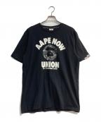 A BATHING APEア ベイシング エイプ）の古着「プリントTシャツ」｜ブラック