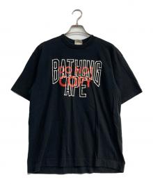 A BATHING APE（ア ベイシング エイプ）の古着「プリントTシャツ」｜ブラック