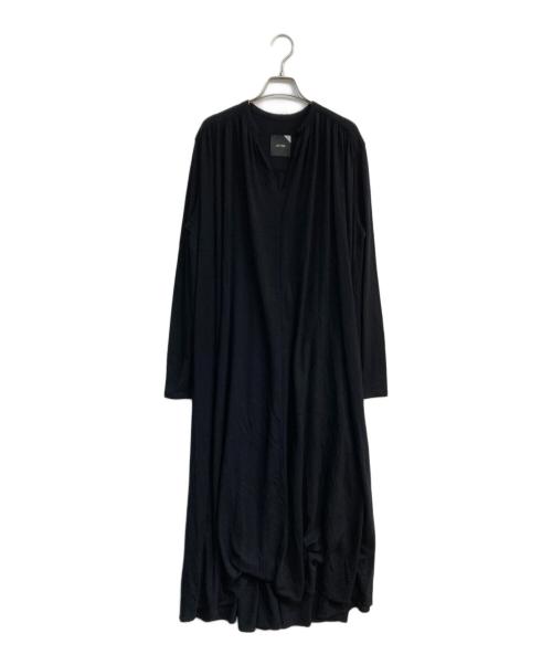 ATON（エイトン）ATON (エイトン) ウールワンピース ブラック サイズ:02の古着・服飾アイテム