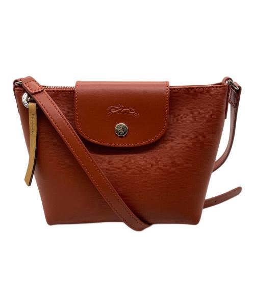 LONGCHAMP（ロンシャン）LONGCHAMP (ロンシャン) LE PLIAGE CITY ショルダーバッグ テラコッタの古着・服飾アイテム