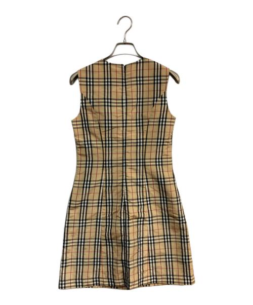 Burberry's BLUE LABEL（バーバリーズ ブルーレーベル）BURBERRY'S BLUE LABEL (バーバリーズ ブルーレーベル) ノバチェックノースリーブワンピース ベージュ サイズ:-の古着・服飾アイテム