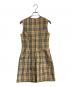 BURBERRY'S BLUE LABEL (バーバリーズ ブルーレーベル) ノバチェックノースリーブワンピース ベージュ サイズ:-：5000円