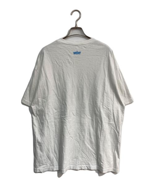 WEBER（ウェーバー）Weber (ウェーバー) REALITY BITES プリントTシャツ ホワイト サイズ:XLの古着・服飾アイテム