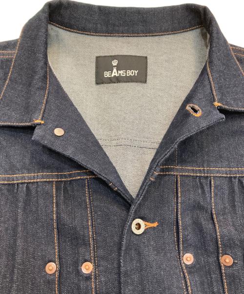 BEAMS BOY（ビームスボーイ）BEAMS BOY (ビームスボーイ) A (エイス) 別注フリルデニムジャケット インディゴ サイズ:Freeの古着・服飾アイテム