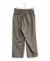 MAISON SPECIAL (メゾンスペシャル) Wool Mix Smooth Prime Wide One-Tuck Wide Pants グレー サイズ:M：5000円