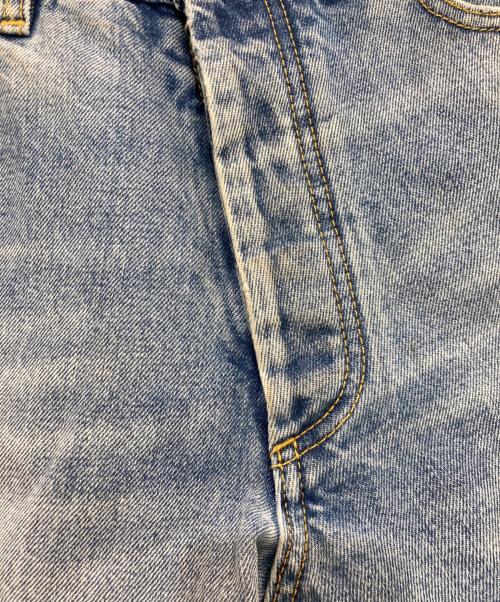 Maison Margiela 10（メゾンマルジェラ 10）Maison Margiela 10 (メゾンマルジェラ 10) Slip technique JEANS ブルー サイズ:30の古着・服飾アイテム