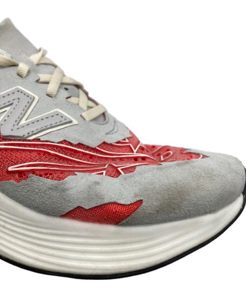 TDS New Balance（トーキョーデザインスタジオ ニューバランス）TDS New Balance (トーキョーデザインスタジオ ニューバランス) STONE ISLAND (ストーンアイランド) MSRCELST　/　ローカットスニーカー レッド×グレー サイズ:US9.5の古着・服飾アイテム