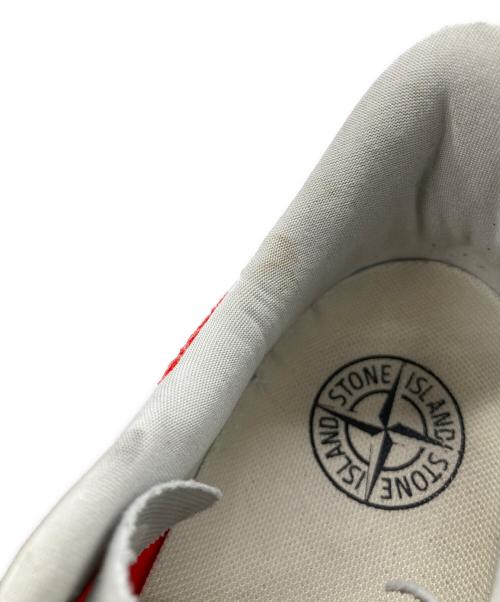 TDS New Balance（トーキョーデザインスタジオ ニューバランス）TDS New Balance (トーキョーデザインスタジオ ニューバランス) STONE ISLAND (ストーンアイランド) MSRCELST　/　ローカットスニーカー レッド×グレー サイズ:US9.5の古着・服飾アイテム