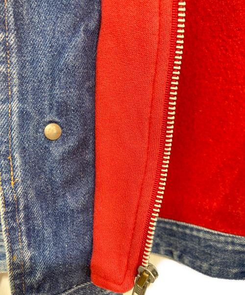 POLO COUNTRY（ポロカントリー）POLO COUNTRY (ポロカントリー) パーカーレイヤードデニムジャケット インディゴ サイズ:Lの古着・服飾アイテム