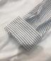 中古・古着 MM6 Maison Margiela (エムエムシックスメゾンマルジェラ) COMBO STRIPE DOCKING 2WAY SHIRT　S32GC0499 ブルー×ホワイト サイズ:S：6000円