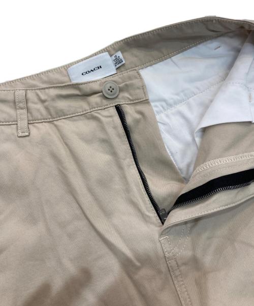 COACH（コーチ）COACH (コーチ) カーゴパンツ ベージュ サイズ:XSの古着・服飾アイテム