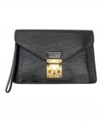 LOUIS VUITTONルイ ヴィトン）の古着「セリエドラゴンヌ セカンドバッグ」｜ブラック