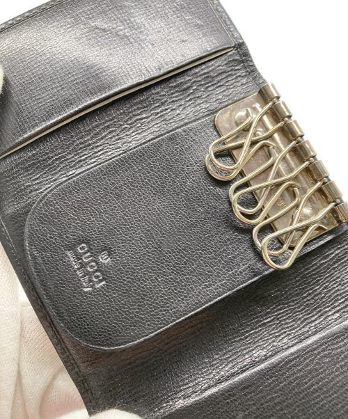 GUCCI（グッチ）GUCCI (グッチ) キーケース ブラックの古着・服飾アイテム