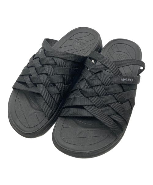 MALIBU（マリブ）MALIBU (マリブ) サンダル ブラック サイズ:24cmの古着・服飾アイテム