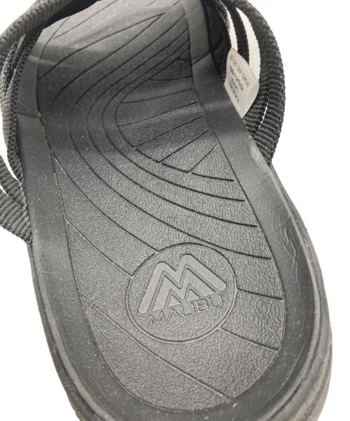 MALIBU（マリブ）MALIBU (マリブ) サンダル ブラック サイズ:24cmの古着・服飾アイテム