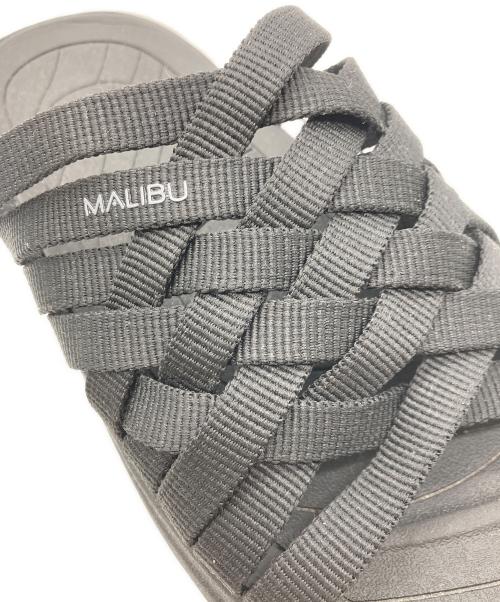 MALIBU（マリブ）MALIBU (マリブ) サンダル ブラック サイズ:24cmの古着・服飾アイテム