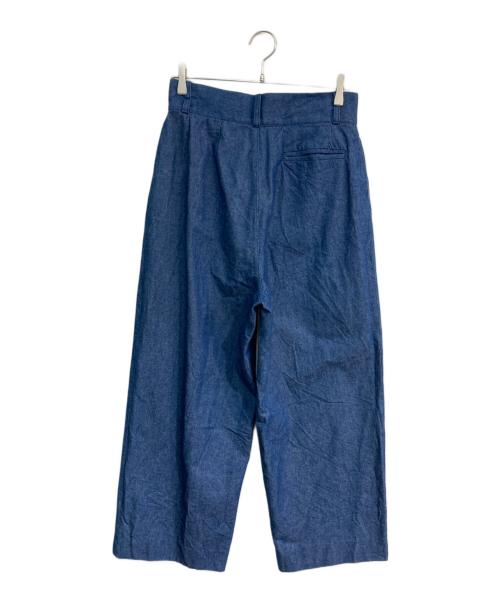 banal chic bizarre（バナルシックビザール）banal chic bizarre (バナルシックビザール) ワイドデニムパンツ インディゴ サイズ:-の古着・服飾アイテム