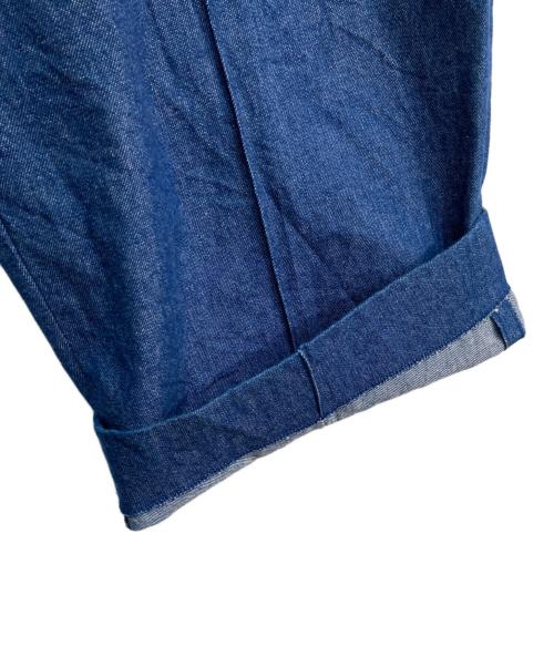 banal chic bizarre（バナルシックビザール）banal chic bizarre (バナルシックビザール) ワイドデニムパンツ インディゴ サイズ:-の古着・服飾アイテム