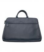 TRIONトライオン）の古着「レザーブリーフケース」｜ネイビー