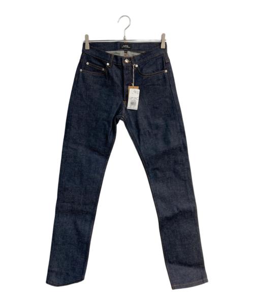 A.P.C.（アーペーセー）A.P.C. (アーペーセー) ニュースタンダードジーンズ ネイビー サイズ:27の古着・服飾アイテム