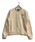 A.P.C.アーペーセー）の古着「クルーネックスウェット」｜アイボリー