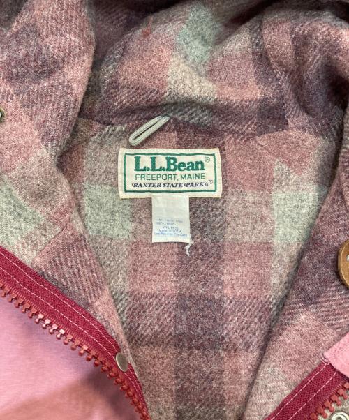 L.L.Bean（エルエルビーン）L.L.Bean (エルエルビーン) BAXTER STATE PARKA ピンク サイズ:Mの古着・服飾アイテム
