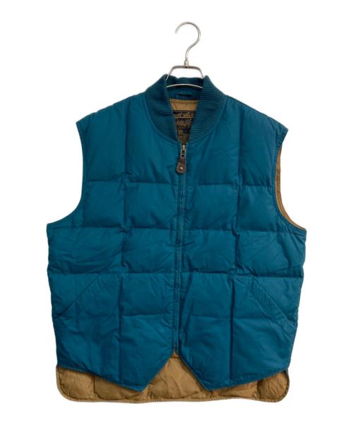 Eddie Bauer（エディーバウアー）Eddie Bauer (エディーバウアー) ダウンベスト グリーン サイズ:Mの古着・服飾アイテム