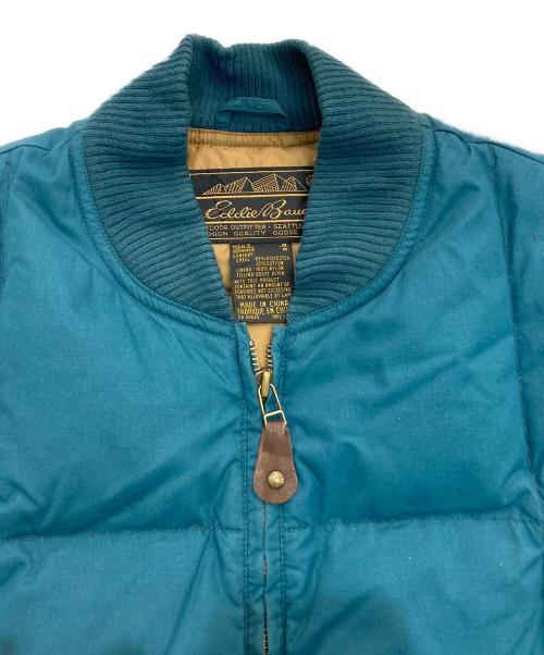 Eddie Bauer（エディーバウアー）Eddie Bauer (エディーバウアー) ダウンベスト グリーン サイズ:Mの古着・服飾アイテム