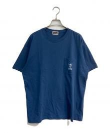 South2 West8×Columbia×KITH（サウスツー ウエストエイト×コロンビア×キス）の古着「City Pocket Tee」｜ネイビー