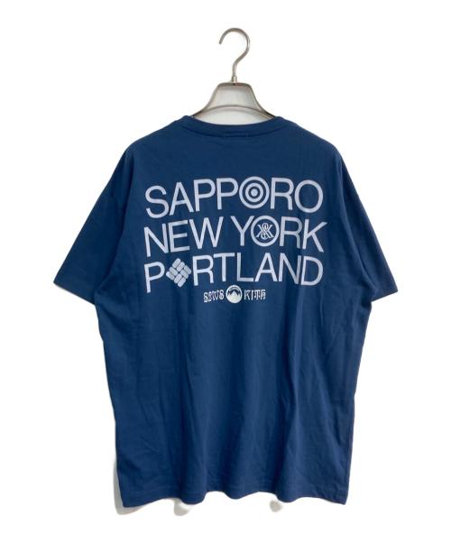 South2 West8（サウスツー ウエストエイト）south2 west8 (サウスツー ウエストエイト) Columbia (コロンビア) KITH (キス) City Pocket Tee ネイビー サイズ:Lの古着・服飾アイテム