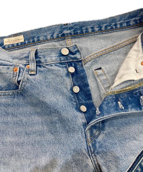 LEVI'S PReMIUM（リーバイス プレミアム）LEVI'S PReMIUM (リーバイスプレミアム) パッチワーク デニムパンツ　PC9-00501-3556 インディゴ サイズ:W30×L32の古着・服飾アイテム