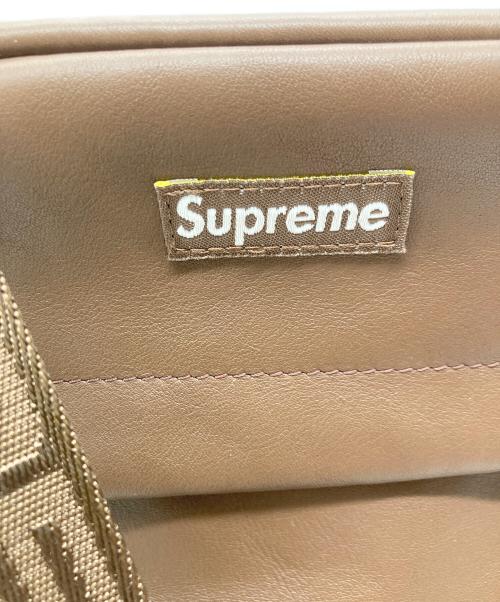 SUPREME（シュプリーム）Supreme (シュプリーム) Leather Shoulder Bag ブラウンの古着・服飾アイテム
