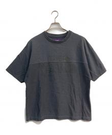THE NORTHFACE PURPLELABEL（ザ・ノースフェイス パープルレーベル）の古着「Combination H/S Logo Tee　NT3109N」｜グレー