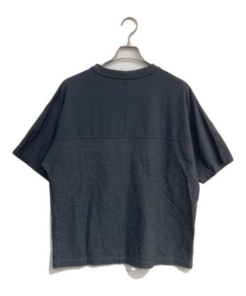 THE NORTHFACE PURPLELABEL（ザ・ノースフェイス パープルレーベル）THE NORTHFACE PURPLELABEL (ザ・ノースフェイス パープルレーベル) Combination H/S Logo Tee　NT3109N グレー サイズ:Sの古着・服飾アイテム