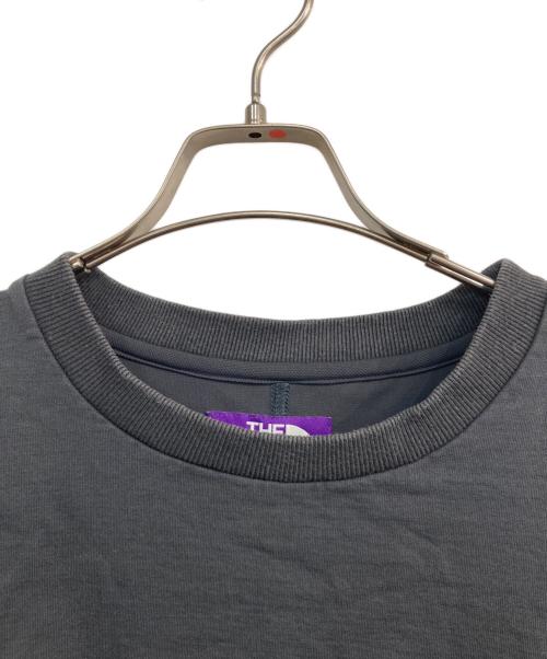 THE NORTHFACE PURPLELABEL（ザ・ノースフェイス パープルレーベル）THE NORTHFACE PURPLELABEL (ザ・ノースフェイス パープルレーベル) Combination H/S Logo Tee　NT3109N グレー サイズ:Sの古着・服飾アイテム