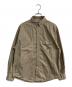 THE NORTHFACE PURPLELABEL（ザ・ノースフェイス パープルレーベル）の古着「Lightweight Twill B.D. Work Shirt」｜ベージュ