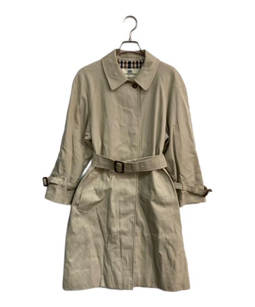 Aquascutum（アクアスキュータム）Aquascutum (アクアスキュータム) ステンカラーコート ベージュ サイズ:2Fの古着・服飾アイテム