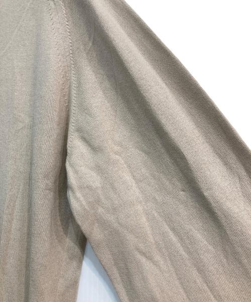 JOHN SMEDLEY（ジョンスメドレー）JOHN SMEDLEY (ジョンスメドレー) クルーネックニット ベージュ サイズ:Sの古着・服飾アイテム