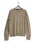 JOHN SMEDLEY（ジョンスメドレー）の古着「クルーネックニット」｜ベージュ
