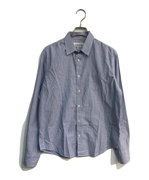 Frank&Eileen（フランクアンドアイリーン）Frank&Eileen (フランクアンドアイリーン) LUKE ストライプシャツ ブルー×ホワイト サイズ:XSの古着・服飾アイテム