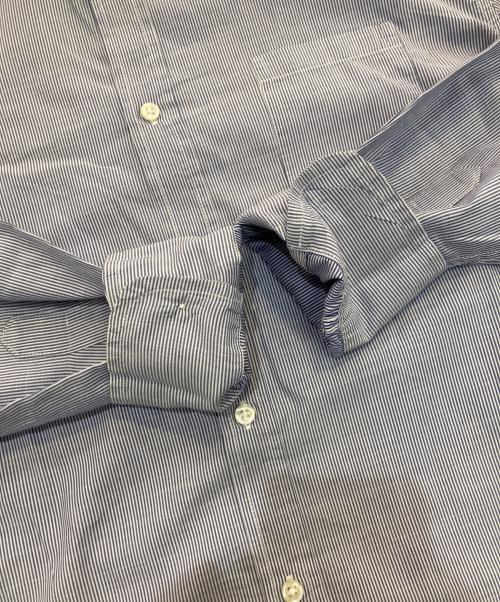 Frank&Eileen（フランクアンドアイリーン）Frank&Eileen (フランクアンドアイリーン) LUKE ストライプシャツ ブルー×ホワイト サイズ:XSの古着・服飾アイテム