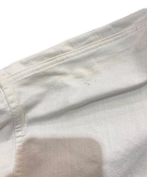 Russian military（ロシア ミリタリー）Russian military (ロシア ミリタリー) Henry neck Sleeping shirt　70s ホワイト サイズ:50-4の古着・服飾アイテム