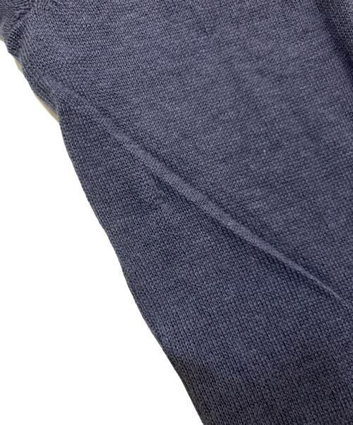 GRAN SASSO（グランサッソ）GRAN SASSO (グランサッソ) リネンニットポロシャツ ネイビー サイズ:44の古着・服飾アイテム