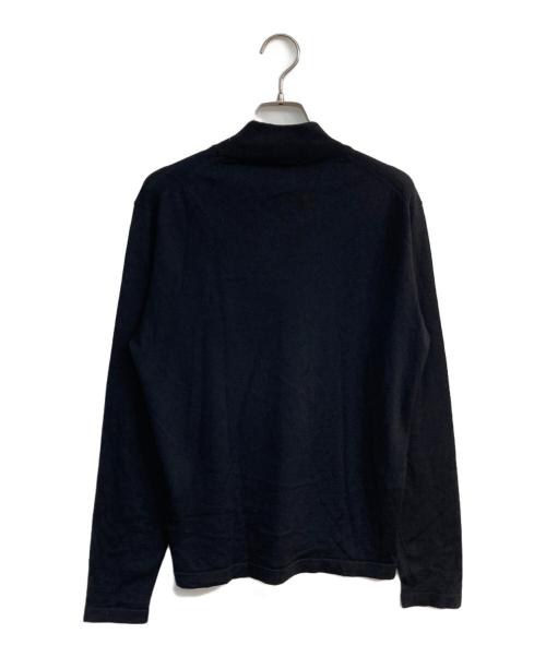 Altea（アルテア）Altea (アルテア) シルクブレンドハイゲージモックネックニット ブラック サイズ:XSの古着・服飾アイテム