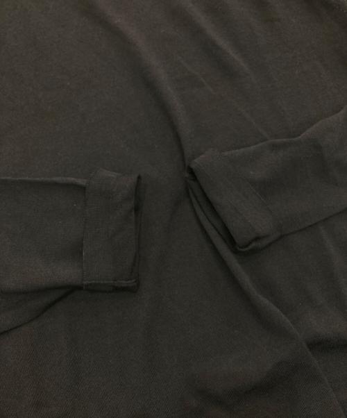 Altea（アルテア）Altea (アルテア) シルクブレンドハイゲージモックネックニット ブラック サイズ:XSの古着・服飾アイテム