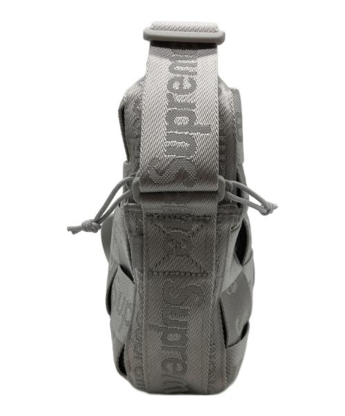 SUPREME（シュプリーム）Supreme (シュプリーム) Woven Shoulder Bag グレーの古着・服飾アイテム