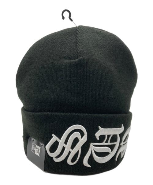SUPREME（シュプリーム）Supreme (シュプリーム) New Era (ニューエラ) Blackletter Beanie ブラック 未使用品の古着・服飾アイテム