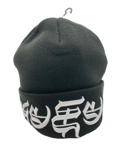 SUPREME（シュプリーム）Supreme (シュプリーム) New Era (ニューエラ) Blackletter Beanie ブラック 未使用品の古着・服飾アイテム