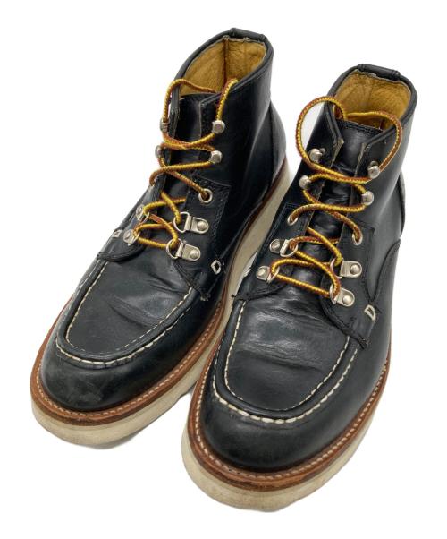 Whoop-de-doo（フープディドゥ）Whoop-de-doo (フープディドゥ) ワークブーツ　34204 ブラック サイズ:40の古着・服飾アイテム