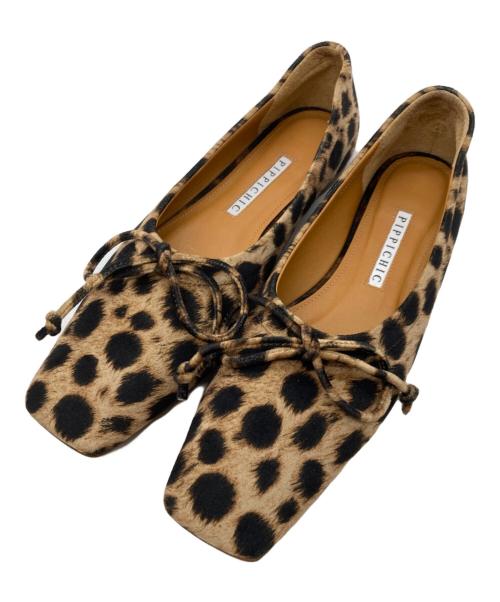 Pippichic（ピッピシック）Pippichic (ピッピシック) AMBER BALLET ブラウン サイズ:37の古着・服飾アイテム